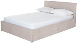 Hygena Lavendon Kingsize Ottoman Bed Frame - Latte